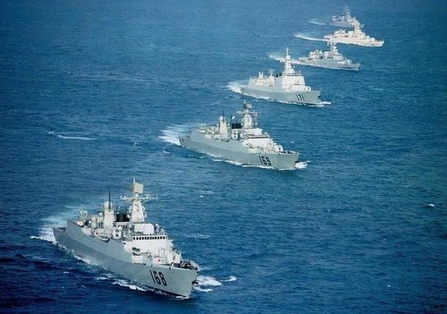 Biên đội tàu chiến của Hạm đội Nam Hải, Hải quân Trung Quốc